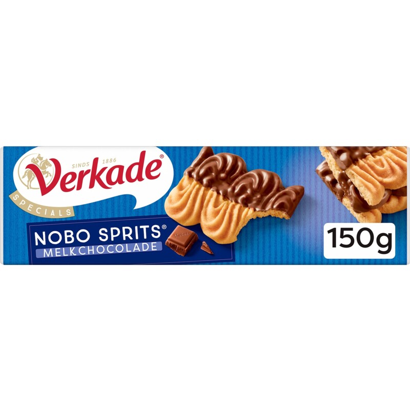 Nobo Sprits Melkchocolade - De Enige Echte Nederlandse Sprits