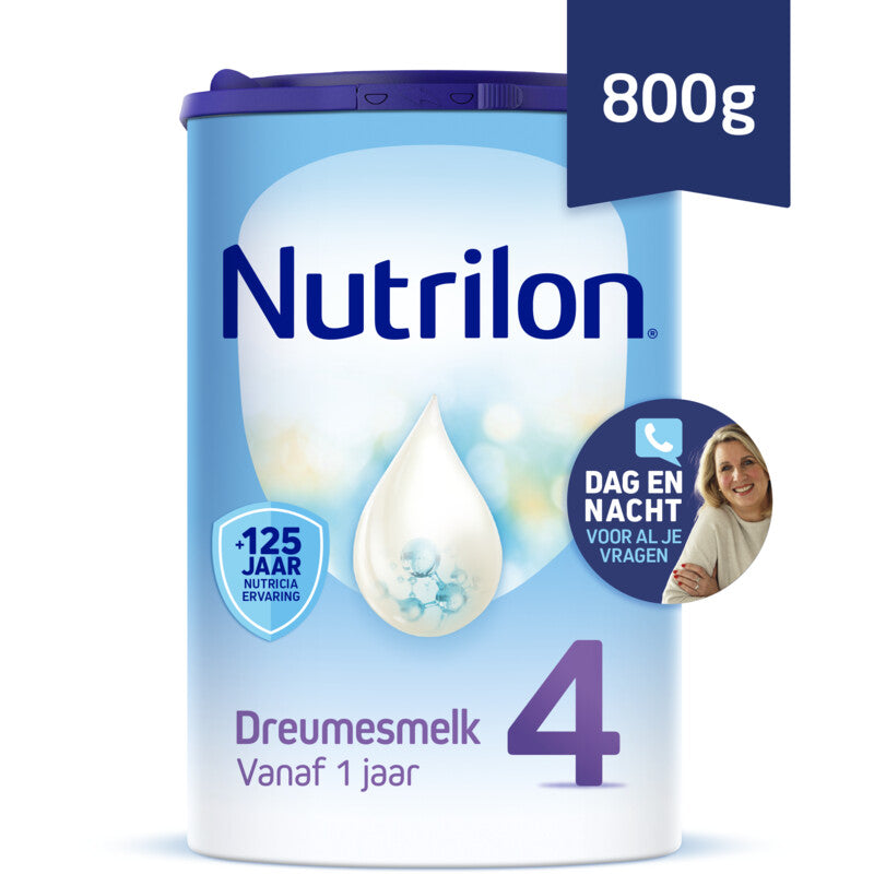 Nutrilon 4 dreumesmelk 12+ maanden 800 gram - Nederlandse Babymelk