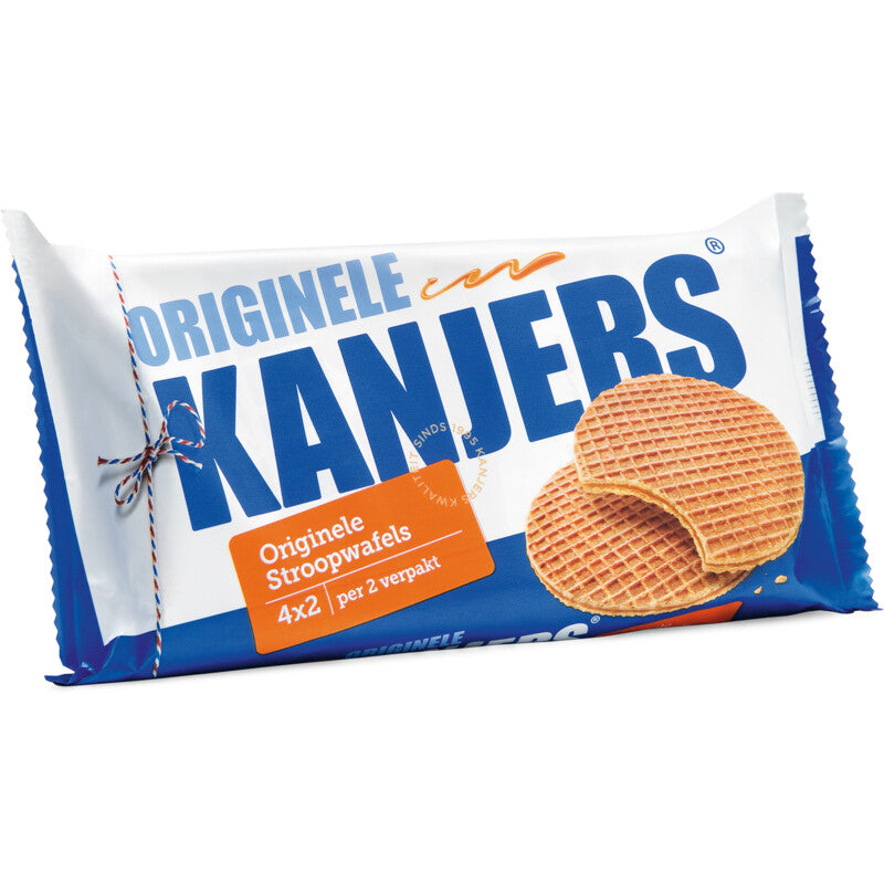 Kanjers Extra large syrup waffles - Dutch cookies