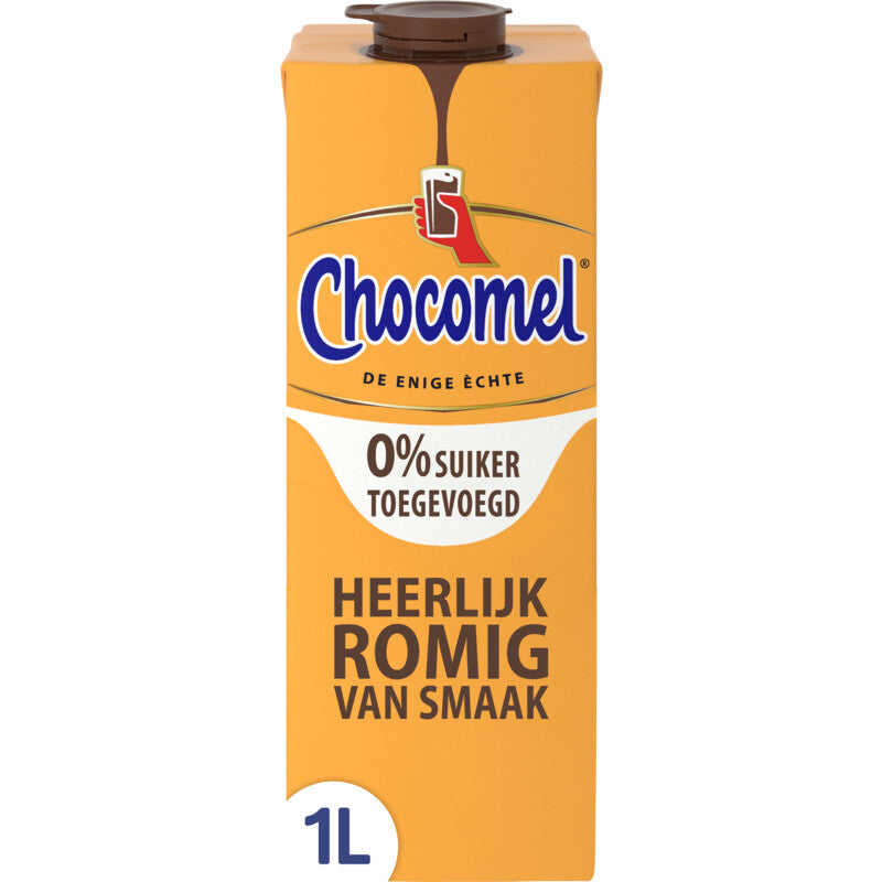 Chocomel 0% Zuckerzusatz - 1 Liter - Schokoladenmilch