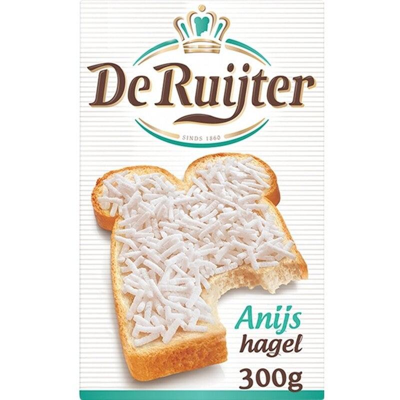 De Ruijter Anisstreusel - 300 Gramm - Niederländischer Brotaufstrich