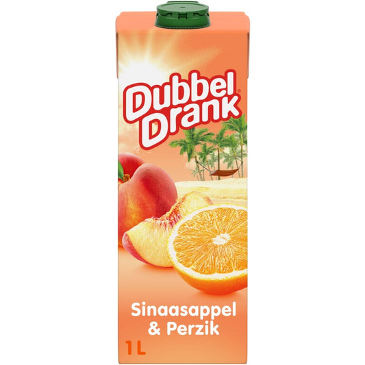 DoubleDrink Orange und Pfirsich - Fruchtgetränk