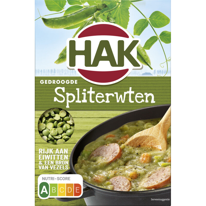 Hak Spliterwten gedroogd 500 gram