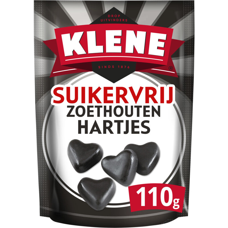 Kleine zuckerfreie Lakritzherzen - Dutch Sweets