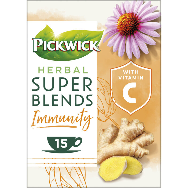Pickwick Herbal Super Slends Immunity Herbal Tea - Dutch Tea