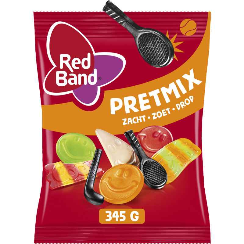 Red Band Pretmix Soft Sweet Licorice - Dutch Sweets