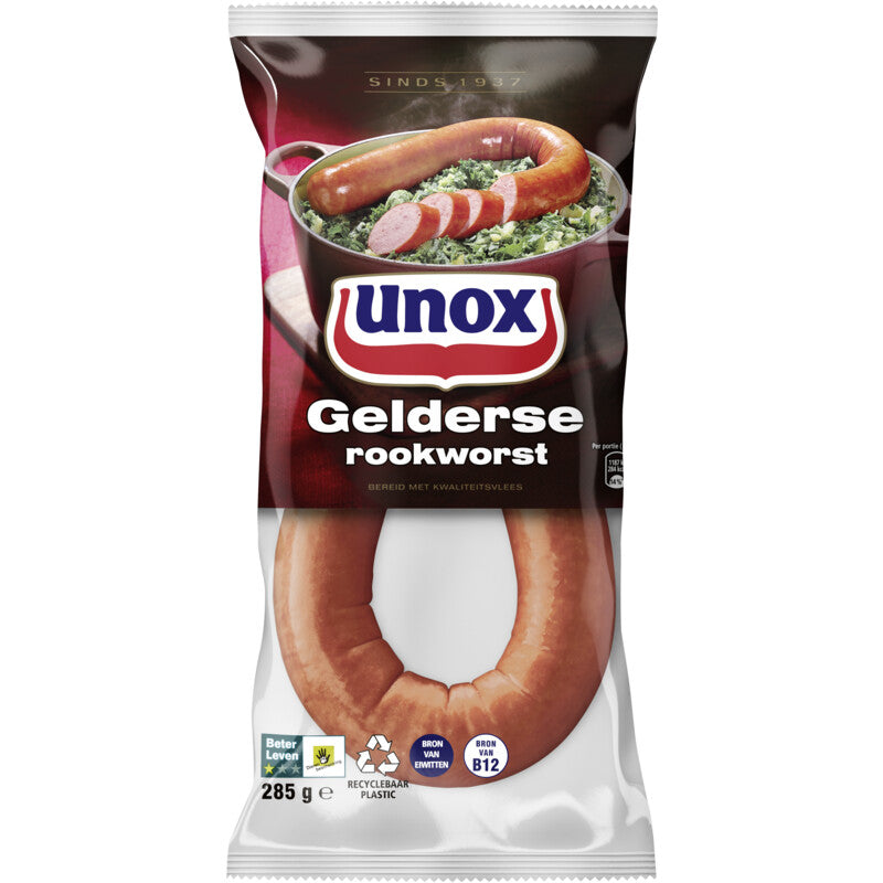 Unox Gelderse Rookworst - Nederlandse Lekkernijen