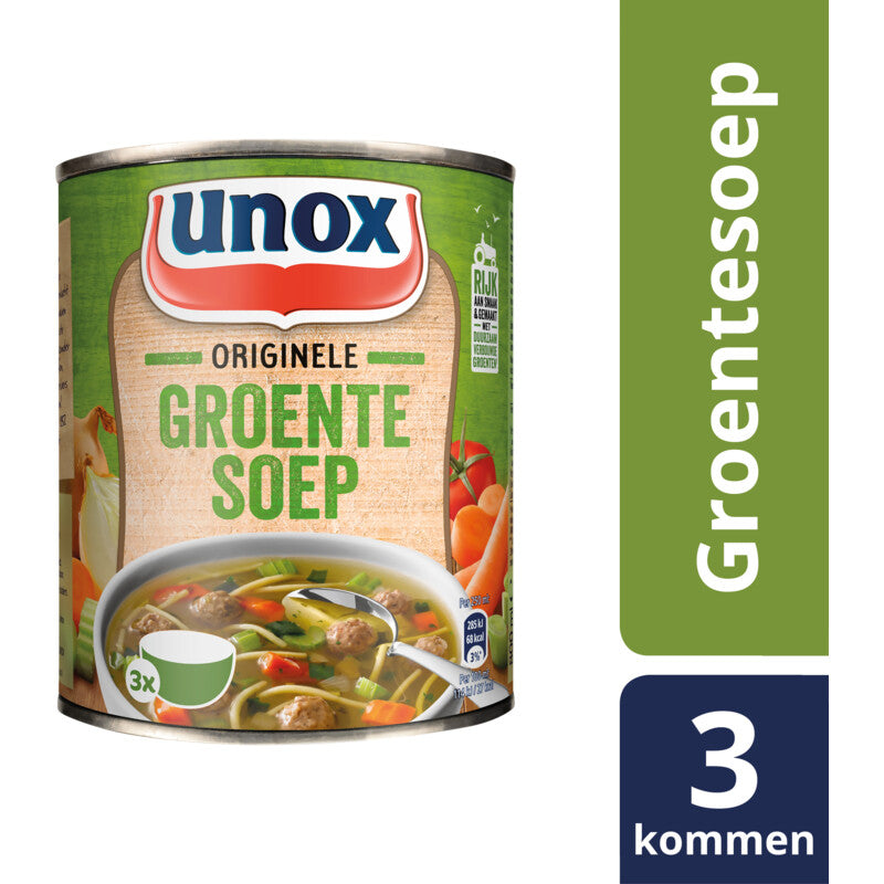 Unox Original Gemüsesuppe 3 Portionen - Suppe aus den Niederlanden