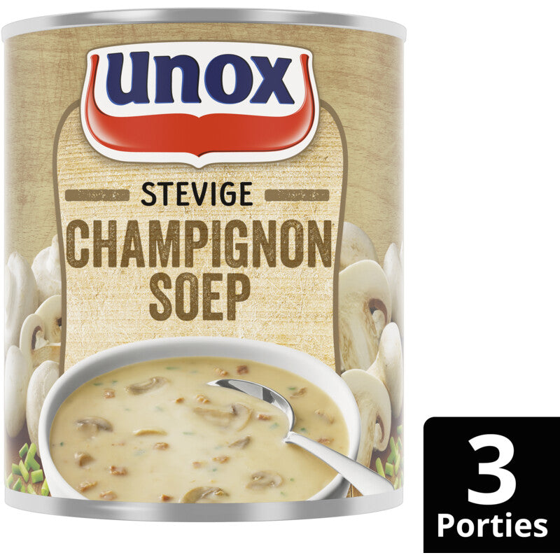 Unox Herzhafte Pilzsuppe 3 Portionen - Niederländische Suppen