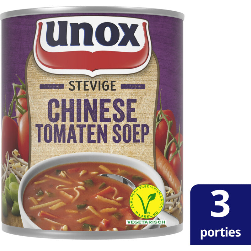 Unox Herzhafte chinesische Tomatensuppe 3 Portionen - Niederländische Suppen