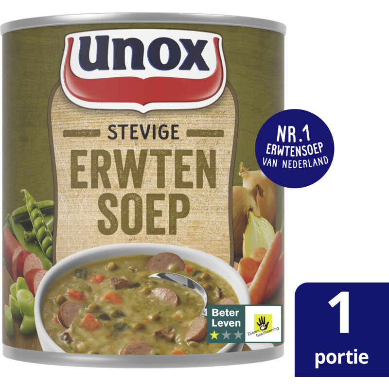 Unox Herzhafte Erbsensuppe 1 Portion - Niederländische Suppen