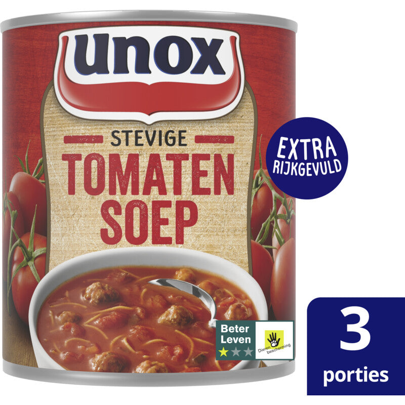 Unox Stevige Tomatensoep 3 porties - Nederlandse Soepen