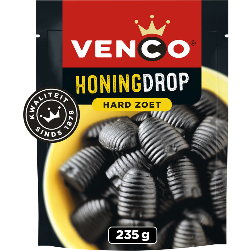 Venco Honey Drop Hard Sweet - Niederländische Süßigkeiten