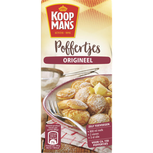 Koopmans Mix voor Poffertjes origineel